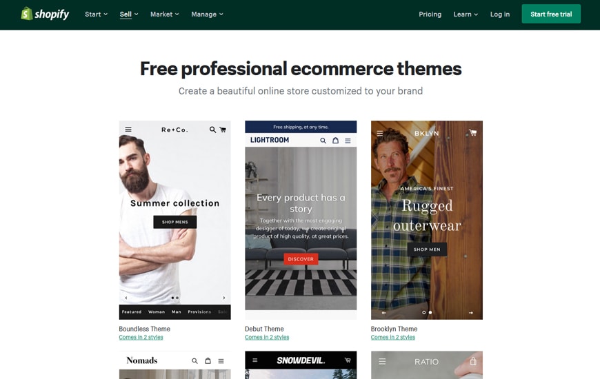 Shopify Themes